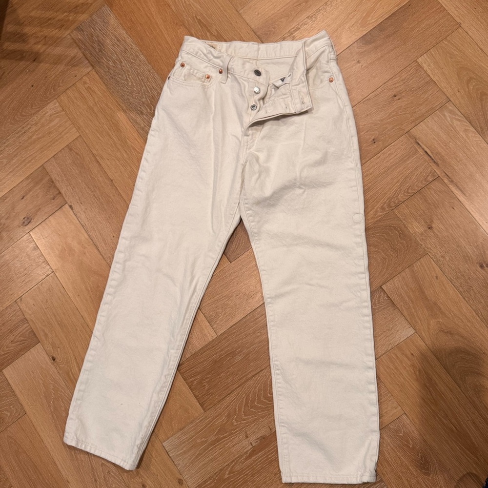Levi's Ecru 501 90’s Jeans